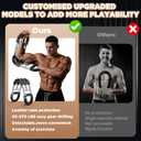 Twister Arm Trainer with Grip Strength Trainer, 20-270lbs Adjustable & 20-160lbs Foldable Options, Chest Workout Equipment, Arm Trainer for Men Women, Home Gym Strength Trainer,Chest and Arm Exerciser