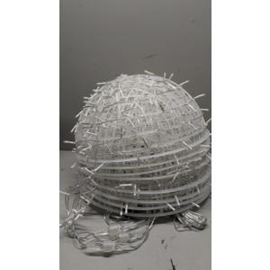 Outdoor Christmas Ball Lights 4 Pack Hanging 15.7" LED Garden Sphere Tree Lights 8 Modes Waterproof Glow Globe Light with Memory Timer Plug for Yard Porch Eave Patio Home Bedroom Decoration-Multicolor