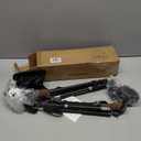 TREKOLOGY Trek-Z Cork Grip Trekking Poles  Lightweight Folding Hiking Poles, Adjustable Height, Compact Travel Design, Aircraft-Grade Aluminum Walking Sticks for Men & Women (Black with Green)