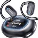 AI Translation Earbuds Real Time 157 Languages Translator Ear Buds Interpreter Earphones, Open-Ear Comfort Support Playing Music Phone Calls, Audifonos Traductores Ingls Espaol for Travel Business