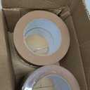 Lichamp 4 Pack Brown Painters Tape 2 inch Wide, Medium Adhesive Brown Masking Tape Bulk Multi Pack, 2 inch x 55 Yards x 4 Rolls (220 Total Yards)