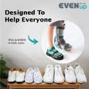 EVENup - Shoe Lift for Walking Boot I Adult Size Medium I Shoe Balancer for Use with Fracture Boots or Leg Length Discrepancy I 3 Adjustable Heights for Gait Improvement I Shoe Leveler, Shoe Riser