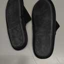 Mens & Womens Memory Foam Slippers Lightweight House Shoes for Indoor Outdoor Travel, Size 44/45 