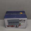 GANIZA Food Processors, Electric Food Chopper with Meat Grinder & Vegetable Chopper - 2 Bowls (8 Cup+8 Cup) with Powerful 450W Copper Motor - Includes 2 Sets of Bi-Level Blades for Fruits/Meat/Nuts (Black)