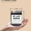 Home Scented Candles, Natural Soy Wax Amber Jar Candles, Relaxing Fun Unique Gift for Friends, Mom, Coworkers for Birthday, Christmas, Home Relaxation Gift Set for Men and Women. (Multicolor-9222)