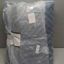 Outdoor Orthopedic Dog Bed for Medium Dogs & Cats, Waterproof Flat Pet Mat with Egg Crate Foam & Washable Removable Oxford Cover, 30x20 Inch, Blue