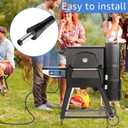 12V Power Adapter Replacement Part 9004190216 is Compatible with Masterbuilt Gravity Series 560, 800, 1050 XL Digital Charcoal Grill. (15 Feet Black)