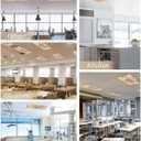 Fluorescent Light Covers for Ceiling Lights Inspirational Quotes Magnetic Light Filters 1 Pack 4x2 ft Heart Shape Wood Grain Ceiling Light Cover for Classroom Office School Home Drop Lamp Decor