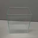 Vimvins 2 Gallon Glass Fish Tank, Easy to Maintain Small Aquarium for Betta/Snails/Shrimp and Aquatic Planting.