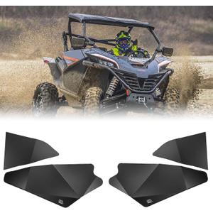 KEMIMOTO Aluminum Lower Doors Inserts Compatible with CFMOTO ZForce 950, Lower Half Door Insert Panels Style Frame Replacement 5BY#-807000-1000 Compatible with 2020 2021 2022 2023 2024 ZForce 950