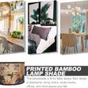 PRETYZOOM Simple Light Decor Accessories Light Lamp Shade Retro Lampshade Replacement Lamp Cover Modern Drum Lampshade Table Hanging Lamp Light Shade Lighthouse Weaving Japanese-style, 30x20cm