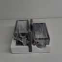 Outdoor Wall Light Fixtures, Exterior Waterproof Wall Lanterns, Porch Sconces Lighting with E26 Sockets & Glass Shades, Modern Matte Black Outside Lights for Patio Front Door Entryway Garage, 2-Pack