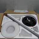 Ceiling Fans with Lights and Remote Control, Bedroom Ceiling Fan with Light 3-Color LED Dimmable and Replaceable, Memory for Lighting and Fan Reversible, 6-Speed, Timer, Indoor/Outdoor Use, 47 Inch (Dark Brown 2401)