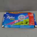 Ziploc Gallon Food Storage Slider Bags, Power Shield Technology for More Durability, 104 Bags Total