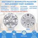 AGZ72909711 Washplate Pulsator Assembly Fit For LG Kenmore Sears Washer