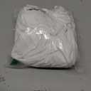 Alimens & Gentle Men's Dress Shirts Long Sleeve Wrinkle-Free Stretch Shirts Solid Formal Button Down Shirt with Pocket (Large, White)