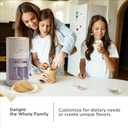 BLACK+DECKER Ice Cream Maker for Families & Kids Make Protein, Keto & Dairy-Free Ice Cream, Gelato & Milkshakes at Home Easy Creamy Pint Machine with Mix-Ins
