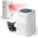 Dog Barking Alarm Motion Detector Outdoor Pir Human Body Motion Sensor Alarm Electronic Deterrent Motion Activated Home Security (2 Detectors+ 1 Receiver)