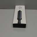 Thermal Brush,Lena 1.5 Inch All-in-1 Heated Round Brush with Titanium Barrel-Infrared&Negative Ion Technology,Smooth,Frizz-Free Styling Tool,5 Heat Settings,LED Display,Black