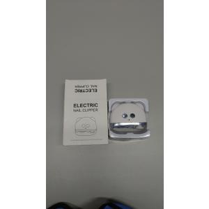 Electric Nail Clippers, Rechargeable 3-Speed Electric Nail Trimmer with LED for Toenail & Fingernails, Portable for Seniors Men Women (White)