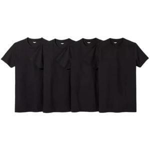 Goodfellow & Co Men's Short Sleeve 4pk Crew T-Shirt - S