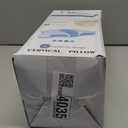 Memory Foam Pillows, Cervical Pillow for Neck and Shoulder Pain Relief, Ergonomic Contour Bed Pillow, Soft for Side Sleep Stomach Sleeping and Back Sleeper (Queen Size-24.8''Lx14.96''Wx5.78''H, Dark Blue)