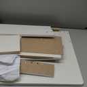 Furinno Simplistic A Frame Computer Desk, Regular, White (32" Wide A-Frame Design)