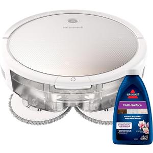 Bissell SpinWave Pet Robot, 2-in-1 Wet Mop and Dry Robot Vacuum, WiFi Connected with Structured Navigation