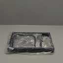 MUDEELA Pots and Pans Organizer Rack for under Cabinet, Expandable 11.81''-22.85'' Pot Lid Kitchen Cabinet Organizer Holder with 10 Adjustable Compartment Cutting Board Organizer for Pan Lid, Bakeware