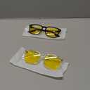 2 pack 99% Blue Light Glasses Men Woman, Computer Gaming Glasses Men, Blue Ray Filtering Amber Lens Anti Eye Strain 
