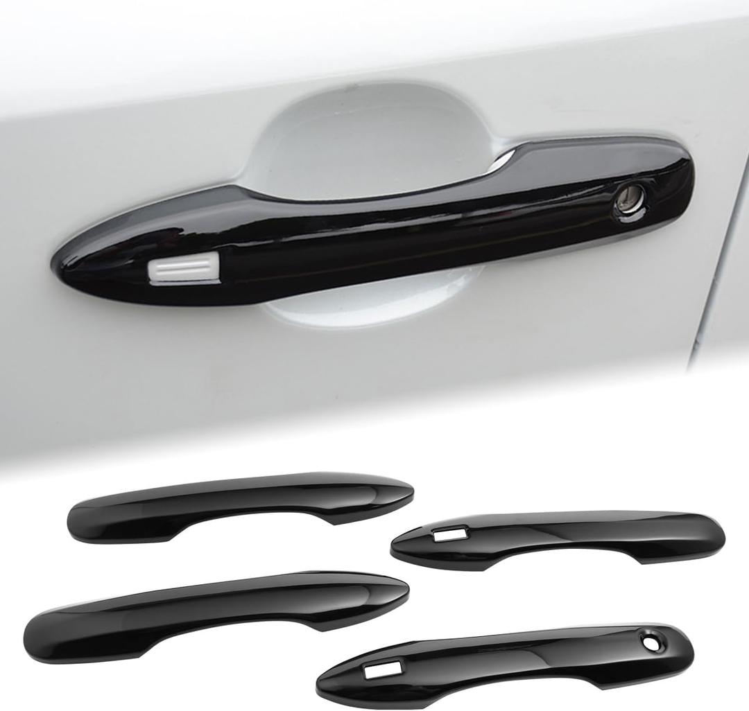 Car Door Handle Cover Trim Overlay Protector Compatible for Toyota Camry 2026-2018 Corolla Venza 2020-2025 Coralla Cross 2021-2025 2026 Pruis 2016-2019 Outdoor Accessories