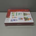 Christmas Advent Calendar Gifts for Kids, Commodum Wooden Building Blocks Set, City Construction Stacking Preschool Learning Toys, 24 Days Xmas Countdown Montessori Gifts for Toddlers Boys Girls 3+