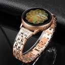 JOYOZY Women Girls Stylish Bands Compatible with Galaxy Watch 6/5/4/FE/7 40mm 44mm/Classic 42mm 43mm 46mm 47mm/Galaxy Watch Active 40mm/Active 2 40mm 44mm/Galaxy Watch 3 41mm/Garmin Vivoactive 3