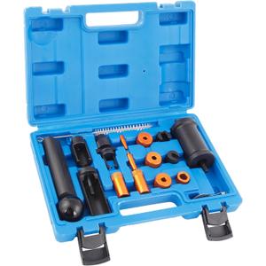 Fuel Injector Puller Removal Kit Injector Seal Installer Repair Tool, Compatible with Audi VW 1.4 1.6 1.8 2.0 2.7 3.0 3.2 3.6 V6 4.2 V8 FSI TSI