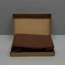 Purse Organizer Insert with Zipper Felt Bag Organizer Handbag Organizer Insert Bag in Bag Organizer with Key Chain for Tote Purse Bag Brown Large