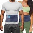 Everyday Medical Umbilical Hernia Belt for Men - Abdominal Binder Post Surgery, Hernia Support for Women with Compression Pad, Abdominal Compression Garment for Incisional, Epigastric, & Ventral - S/M