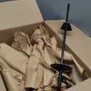 Dog tie-Out Stake for Dogs,16" Dog Stake for Outside Easy to Install, 360° Swivel Anchor Stake for Yard, Camping, Beach (Black) Pack of 3