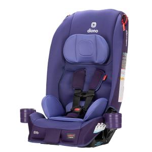 Diono Radian 3R, All-in-One Convertible Car Seat, Rear and Forward Facing, 10 Years 1 Car Seat, Slim Fit 3 Across, Purple Wildberry. Mfd 06/2026