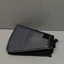 Soft Dog Cone, Stop Licking Deep Pet Recovery Collar After Surgery for Large Medium Dogs, Clear Plastic Breathable Elizabethan Head Neck Circle, Adjustable Comfortable Cones 25cm /10" Long (L Black)