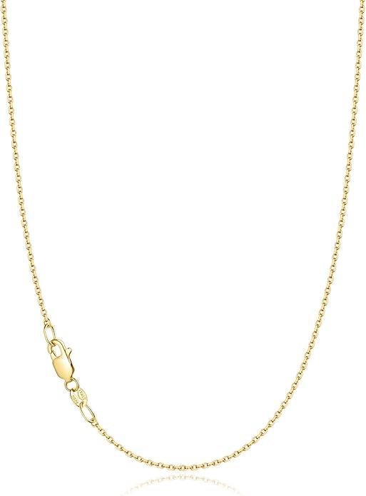 Jewlpire 18K Real Over Chain Necklaces 16 inch New