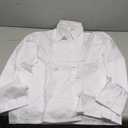 Boy Long Sleeve Dress Shirts for Teens, Toddler Boys Kids Collared Button Down Uniform Shirt, Size 16 Y