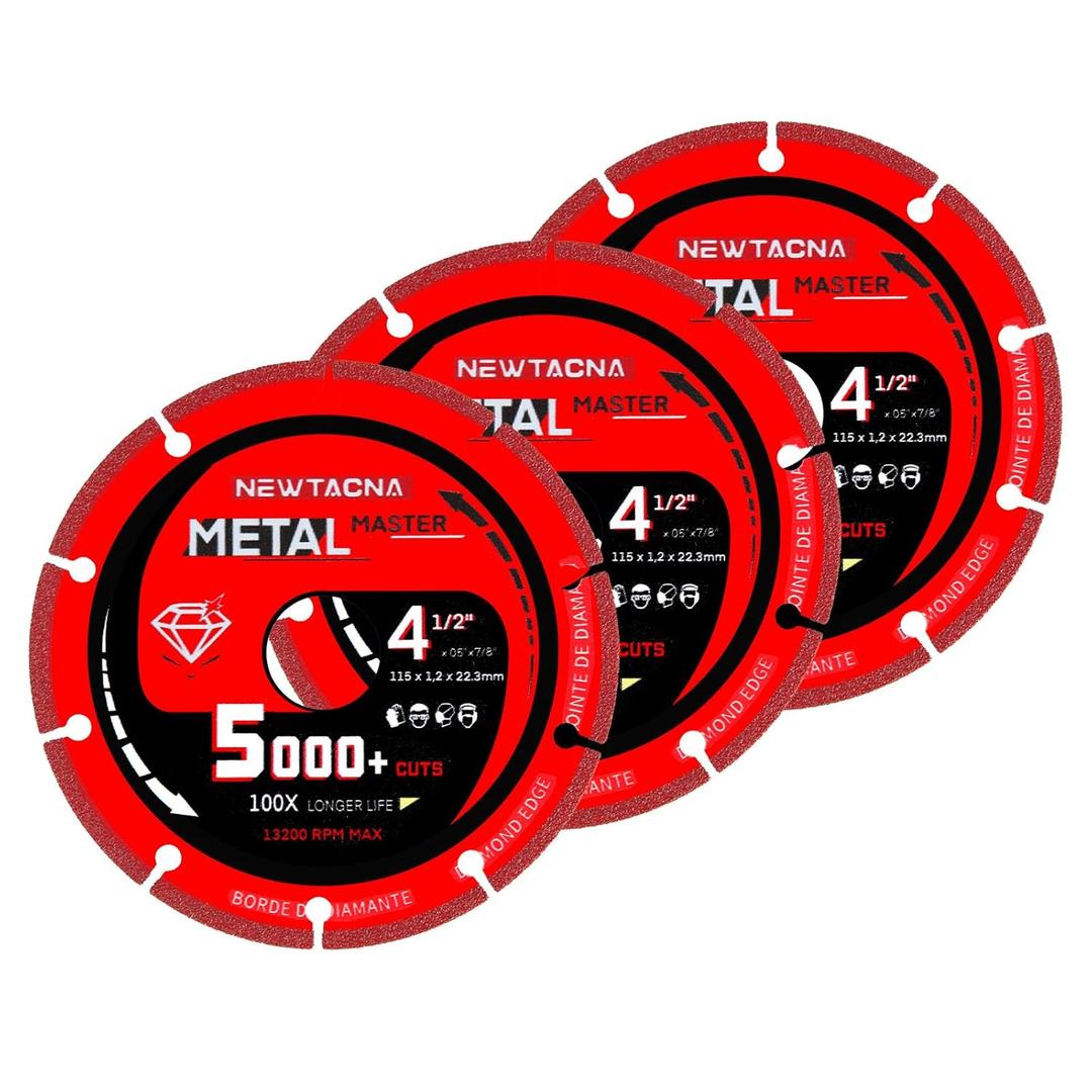 4 1/2 Cut Off Wheel Angle Grinder Cutting Disc 4.5 Inch Cut Off Wheel for Metal Diamond Wheel 4 1/2 Inch Metal Cutting Blade Angle Grinder