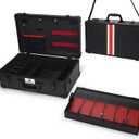 Large Barber Carrying Case, Hairdresser Tool Box Organizer Traveling Case, Portable Travel Barber Suitcase for Hair Stylist Pet Groomer Beauty Salon Makeup Artist