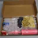 TONIFUL 4 Set Black Gold Balloon Centerpieces for Table,Balloon Stand Kit for Black Gold Party Decor 40th 50th 60th 70th Birthday Decorations Anniversary Graduation Decorations 2026 New Year Eve