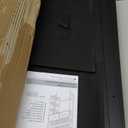 SMIBUY Over-The-Toilet Storage Rack, 6-Tier Bamboo Large Bathroom Organizer with Side Shelves and 2 Drawers, Stable Freestanding Space Saver for Bathroom, Laundry Room(Black)