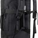 MIER Water Resistant Backpack Duffle Heavy Duty Convertible Duffle Bag with Backpack Straps for Gym, Sports, Travel