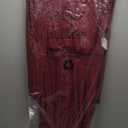 Kensie Womens Balloon Sleeve Smocked Waist Mini Dress (4, Burgundy)