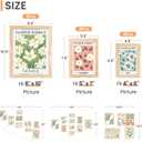 upsimples 10 Pack Picture Frames Collage Wall Decor for Mounting or Tabletop Display, Photo Gallery Frame Set for Family, Multi Sizes Including 8x10, 5x7, 4x6, Natural