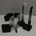 6 Pack Christmas Fireplace Stocking and Garland Hanger, 2 in 1 Adjustable Mantle Garland Hanger, No Drill Stocking Holder Hanger for Mantle, Fits Mantles from 0.5" to 3.5" Thick