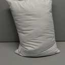 Artscope Synthetic Down Lumbar Pillow Insert, 14x20 Down Alternative Throw Pillow Insert. Ultra Soft Fluffy Sleeping Pillow with 100% Cotton Cover, Decorative Pillows-White.